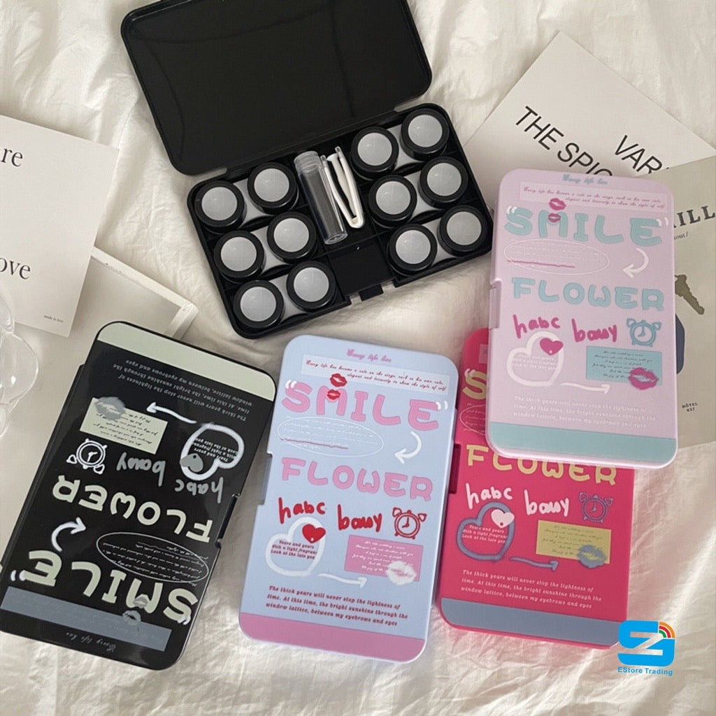 6 Pair Lens Case Box