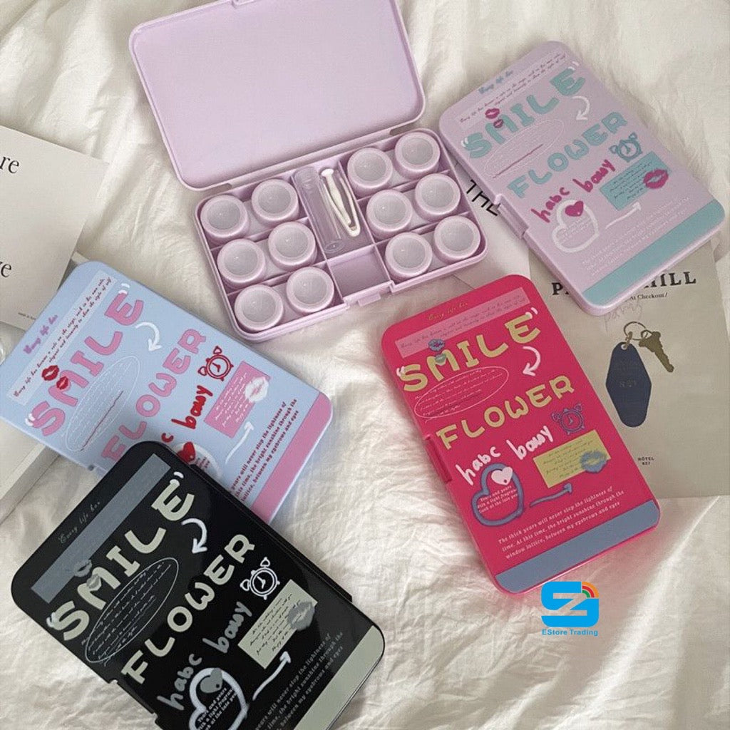 6 Pair Lens Case Box